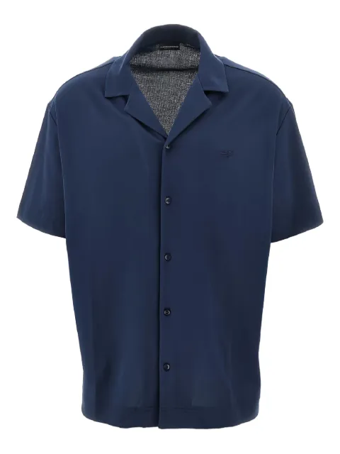 Emporio Armani cotton short-sleeve shirt