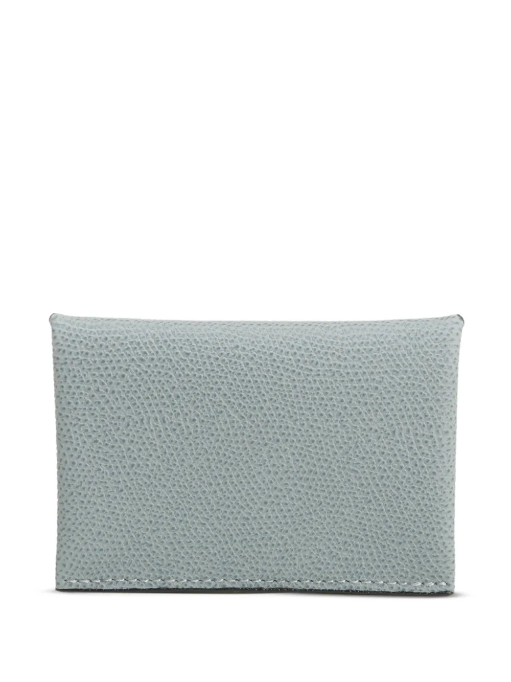 Valextra Pasjeshouder met textuur Blauw
