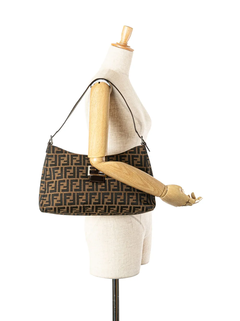 Fendi Pre-Owned 2000-2010 Zucca Canvas shoulder bag | Pre-Owned | Image 2