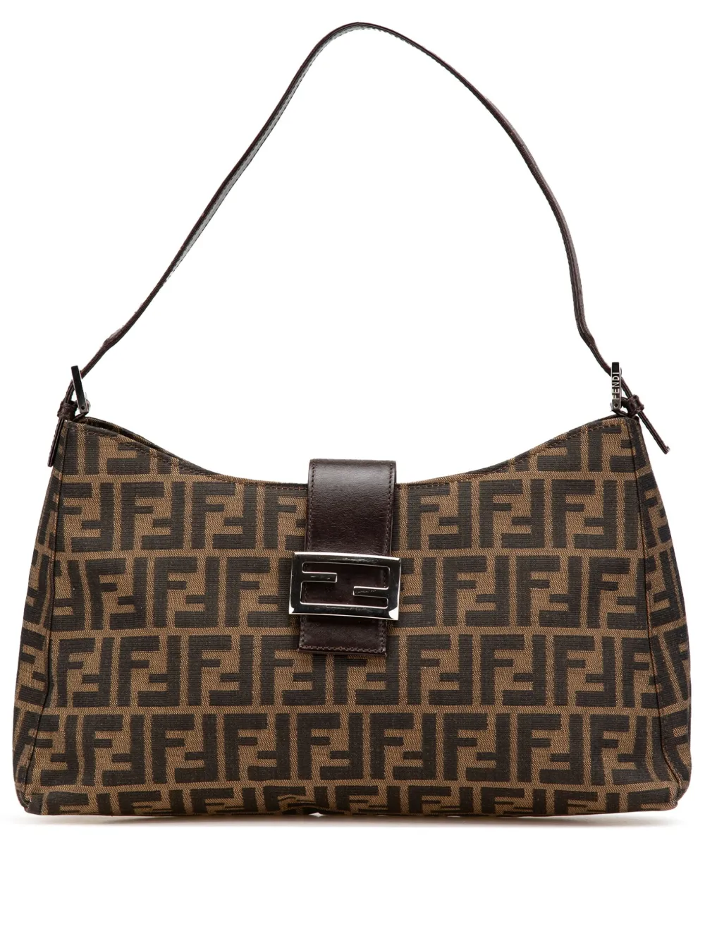Fendi Pre-Owned 2000-2010 Zucca Canvas shoulder bag | Brown | Image 1