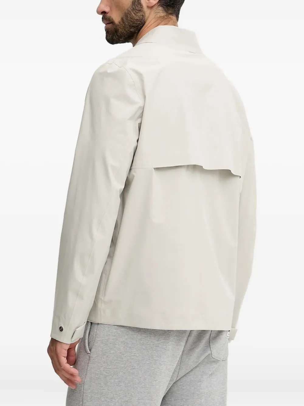 K-Way zip-fastening jacket Grijs