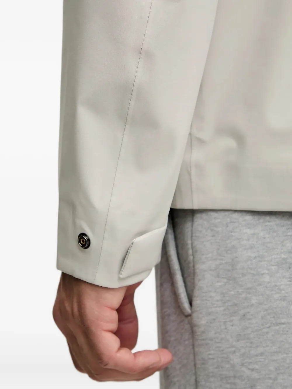 K-Way zip-fastening jacket Grijs