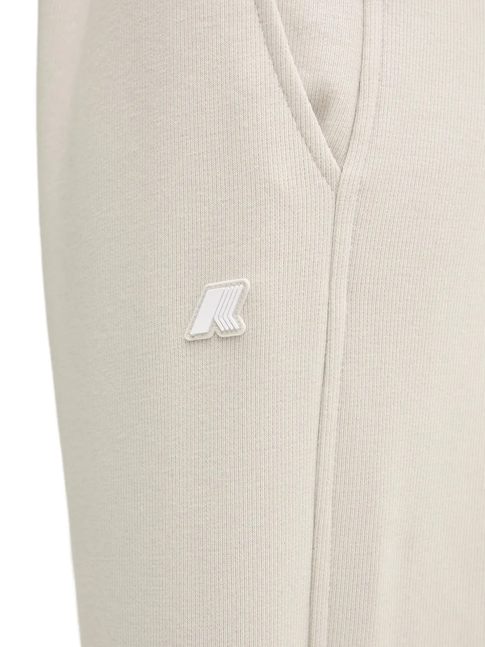 K-Way Ginevrette trainingsbroek met logopatch Beige