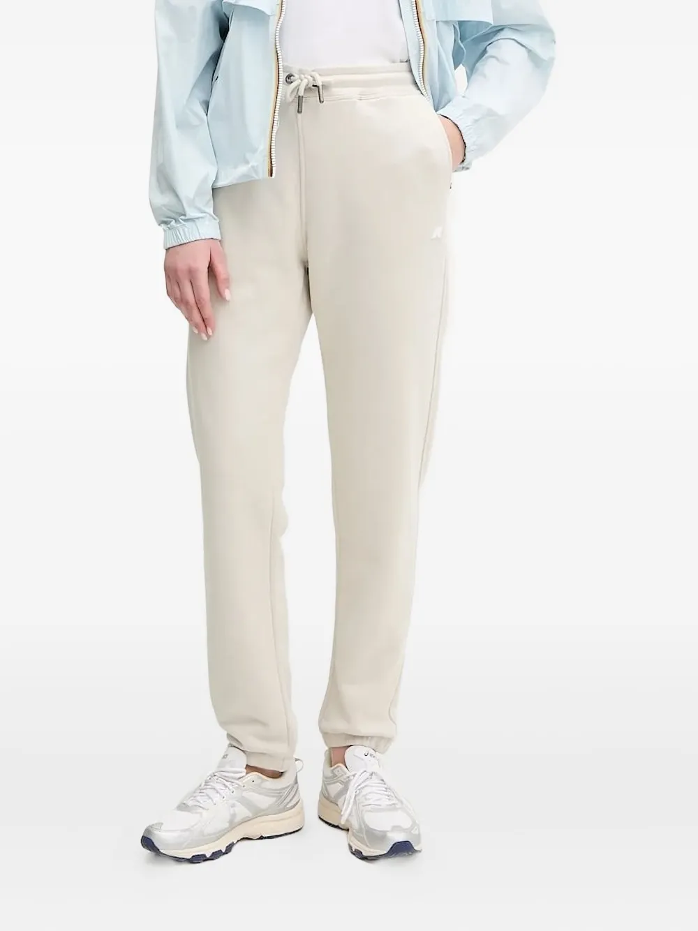 K-Way Ginevrette trainingsbroek met logopatch Beige