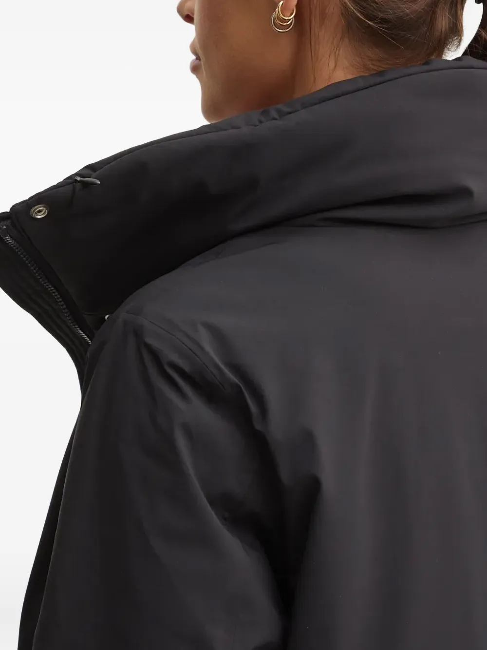 K-Way Marlette jack met capuchon Zwart