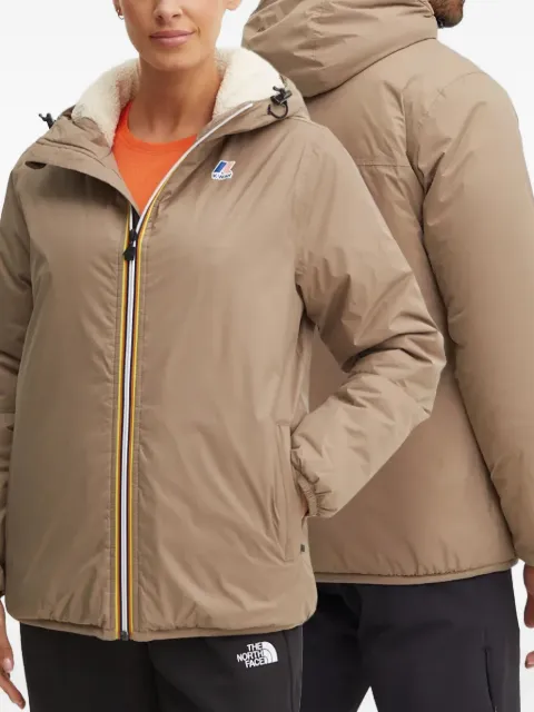 K-Way hooded padded jacket