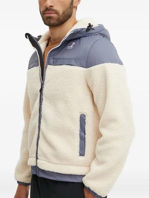 K-Way Neige hooded fleece jacket