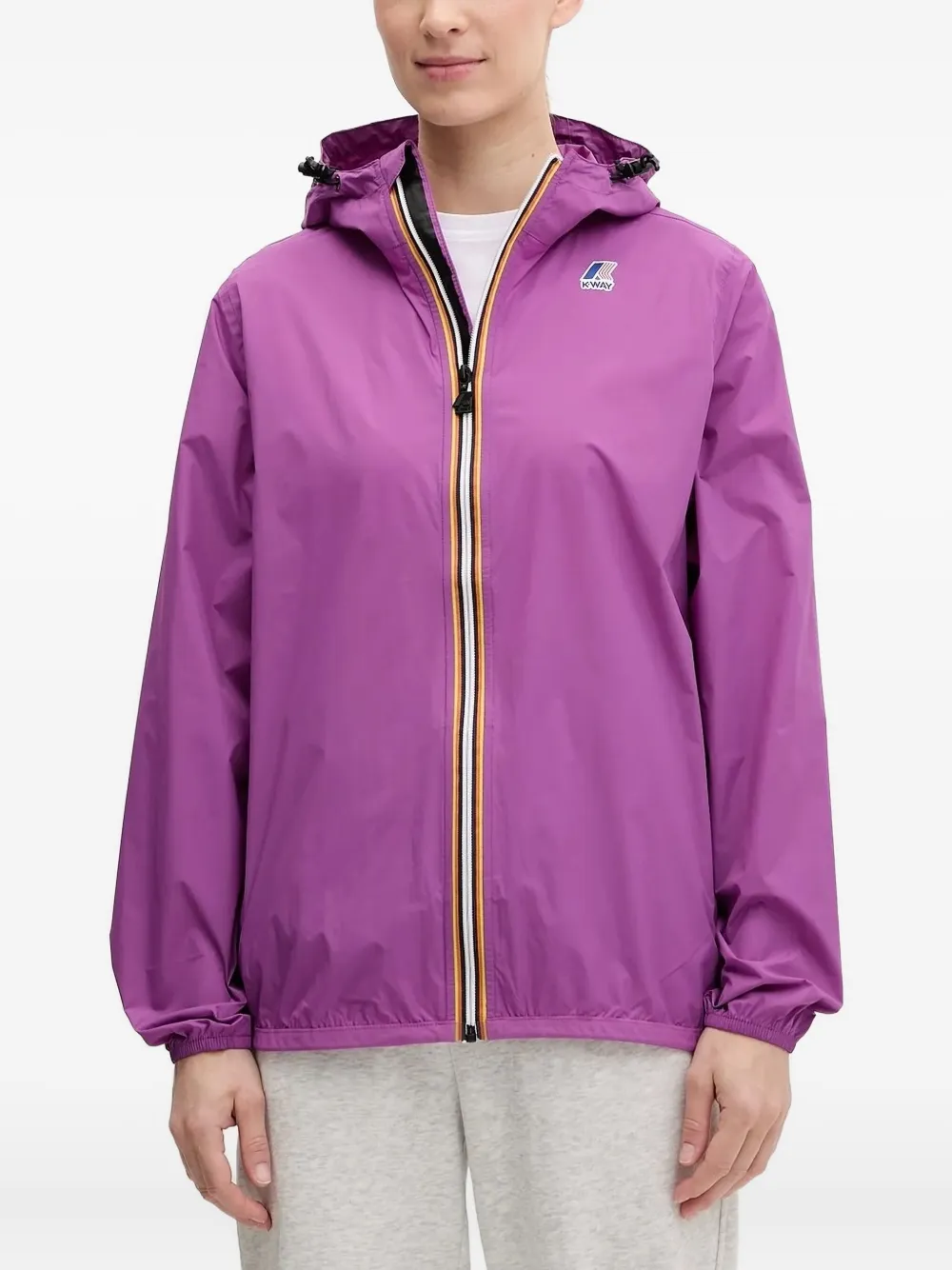 K-Way hooded zip-front jacket | Hooded Jackets | Image 2