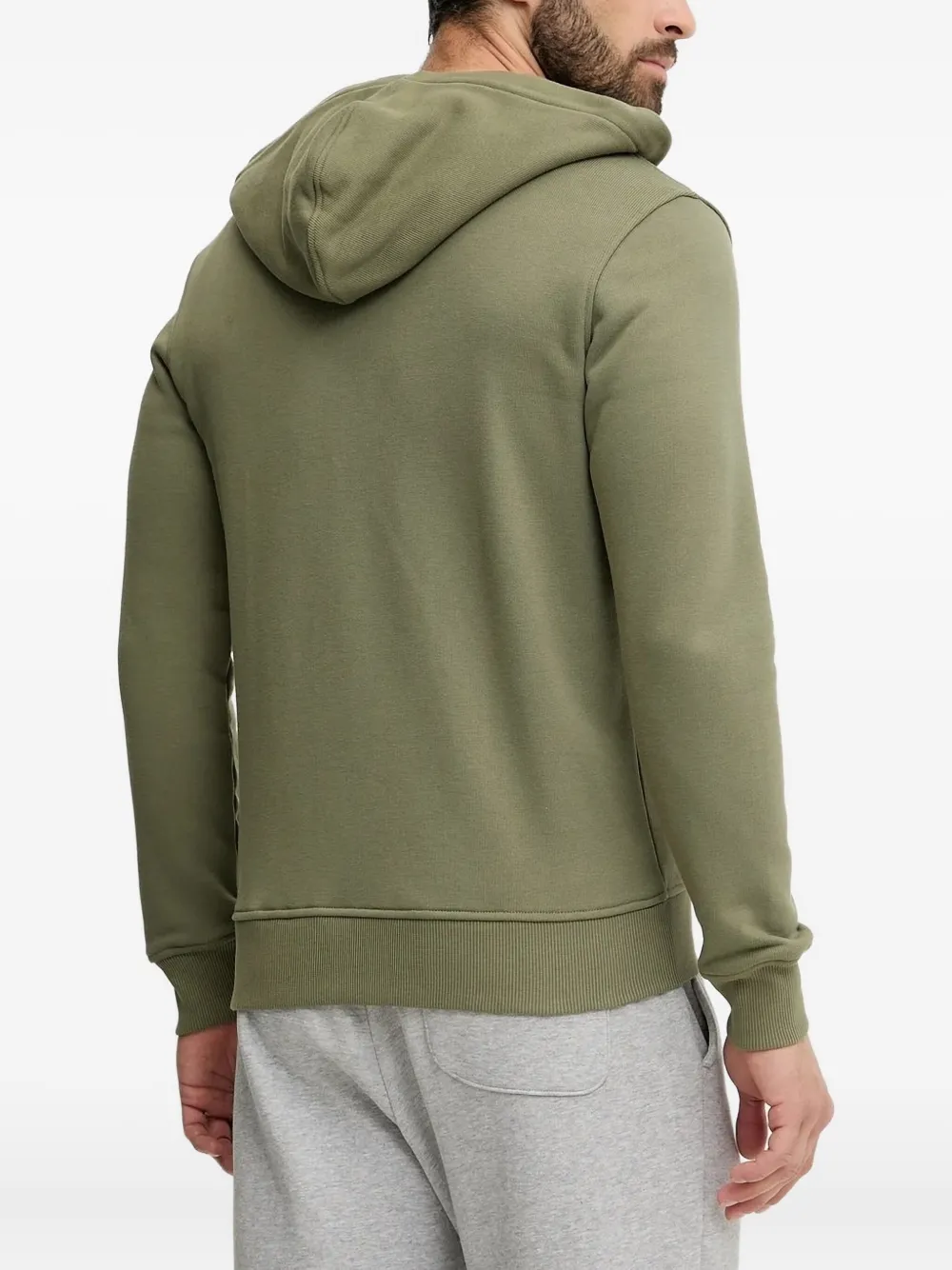 K-way Zip-up Hoodie In Green