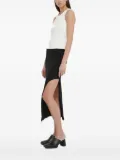 Drykorn racer-back cotton-blend top - White