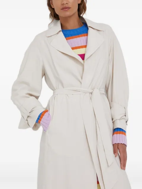 Drykorn belted tie-cuff trench coat