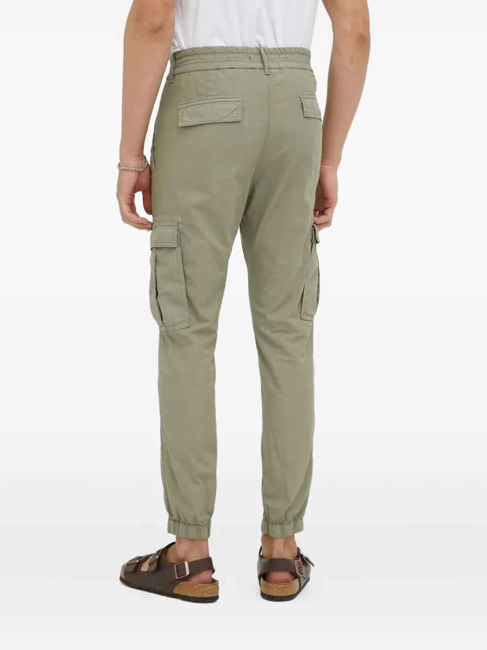 Drykorn cargo-pocket jogger pants - Groen
