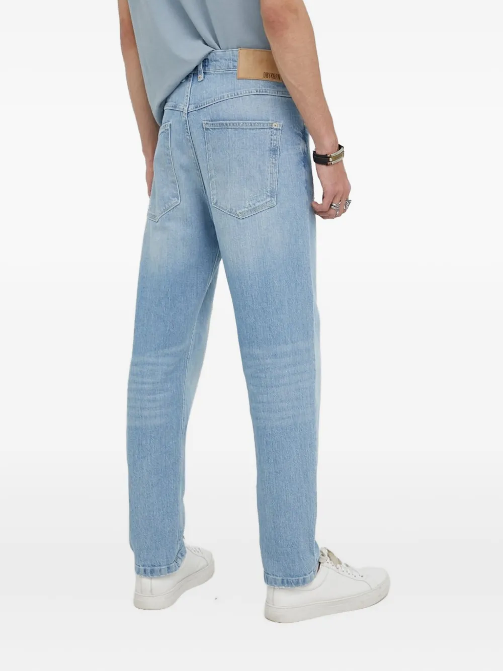 Drykorn Jeans met verwassen-effect - Blauw