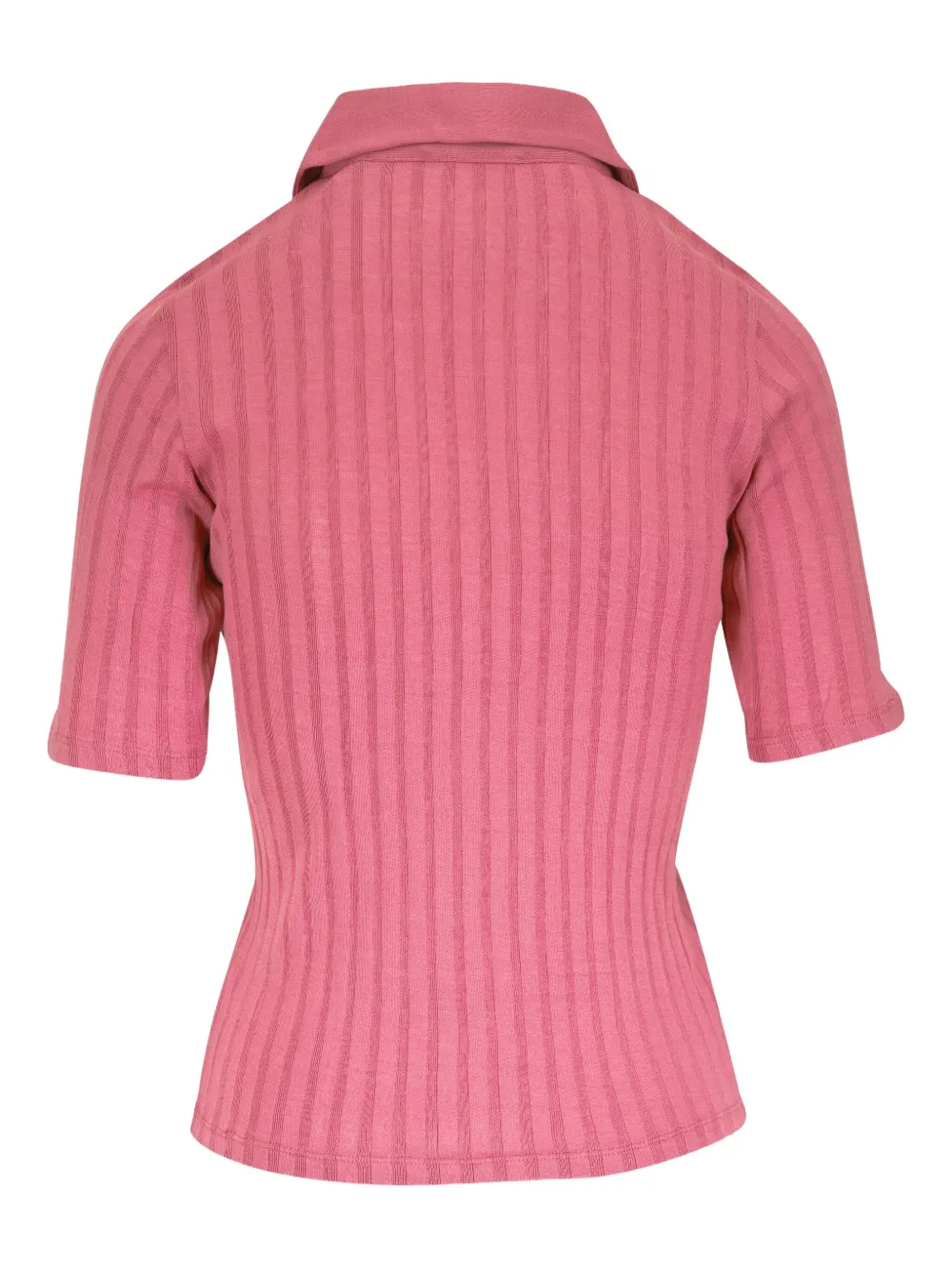 Vince Geribbeld T-shirt Roze