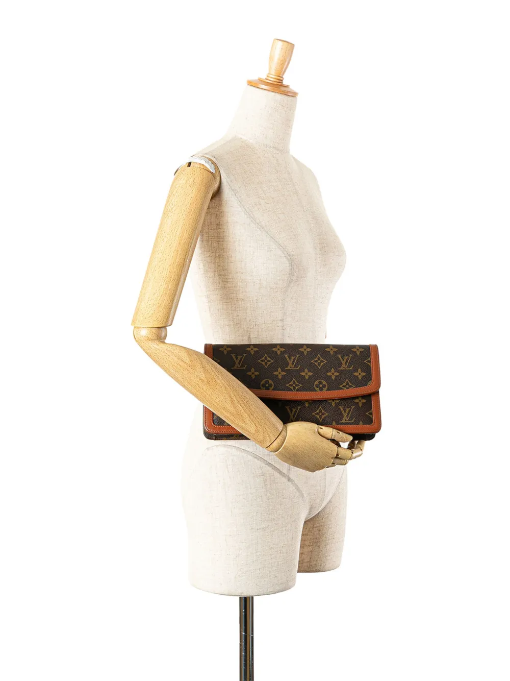 Louis Vuitton Pre-Owned 1988 Monogram Pochette Dame PM clutch bag | Pre-Owned | Image 2