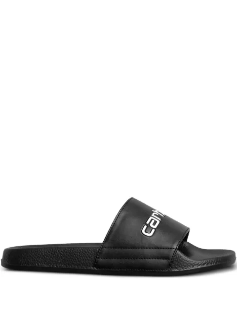 Carhartt WIP embossed logo slides