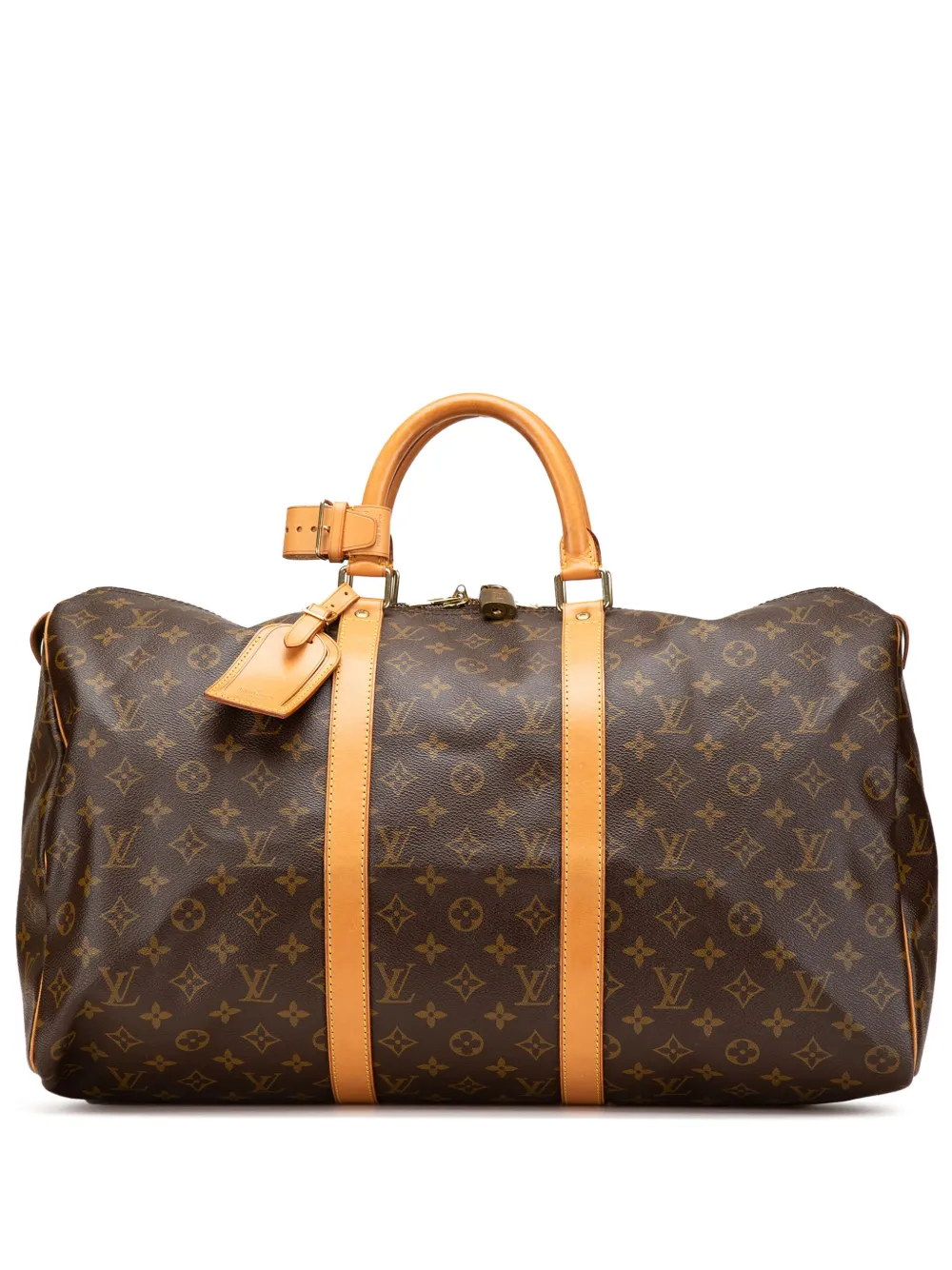 Louis Vuitton Pre-Owned 1994 Monogram Keepall 50 travel bag - ブラウン Louis Vuitton Pre-Owned 1994 Monogram Keepall 50 travel bag - ブラウン