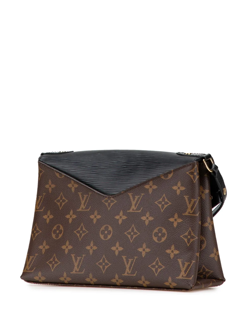 Pre-owned Louis Vuitton 2018 Monogram Epi Saint Michel Crossbody Bag In Brown