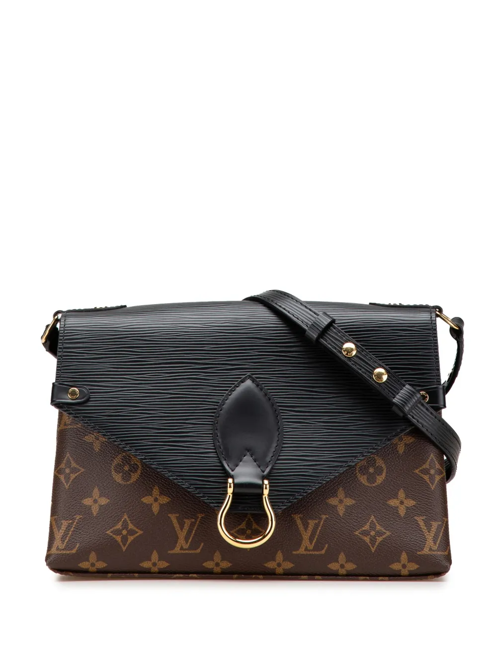 Louis Vuitton Pre-Owned 2018 Monogram Epi Saint Michel crossbody bag - Louis Vuitton Pre-Owned 2018 Monogram Epi Saint Michel crossbody bag -