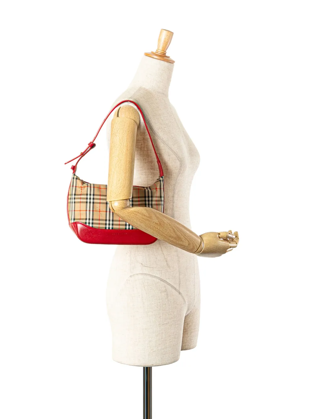 Burberry Pre-Owned 2000-2017 Haymarket Check Canvas shoulder bag | Pre-Owned | Image 2
