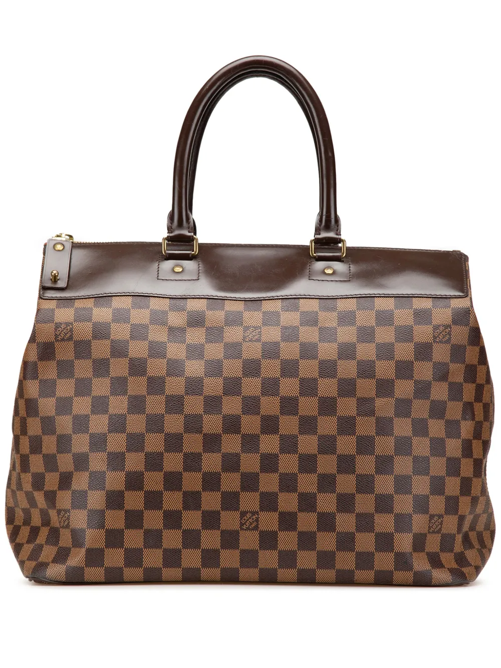 Louis Vuitton Pre-Owned 2004 ダミエ エベヌ グリニッジ PM ボストンバッグ - ブラウン Louis Vuitton Pre-Owned 2004 ダミエ エベヌ グリニッジ PM ボストンバッグ - ブラウン