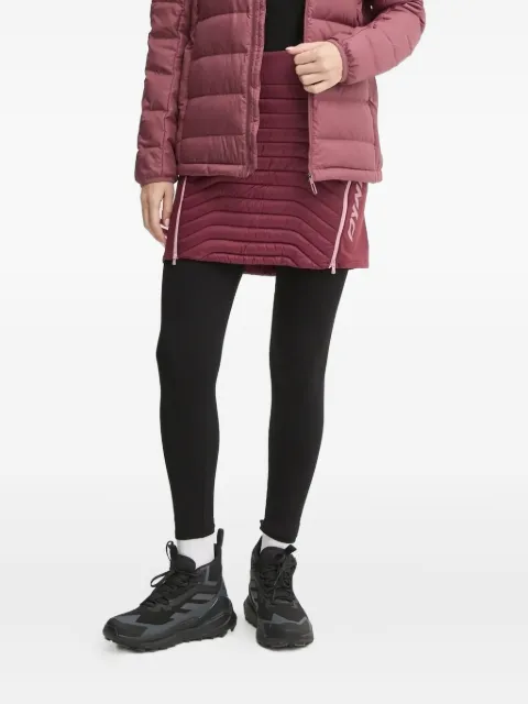 DYNAFIT quilted panelled skirt