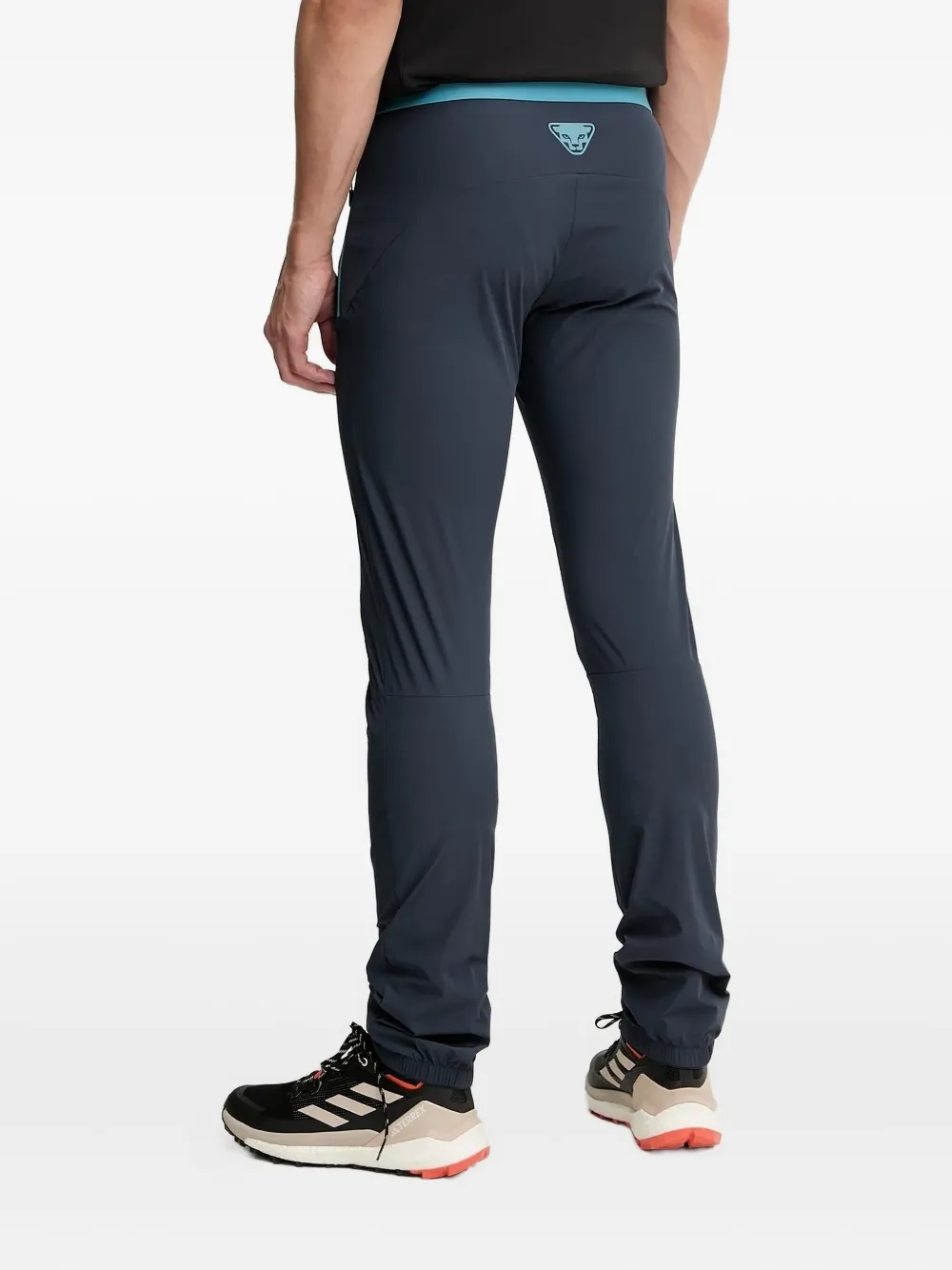 DYNAFIT Sportbroek met logoprint - Blauw