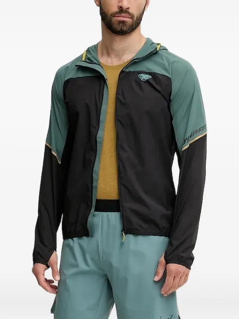 DYNAFIT logo-print performance track jacket