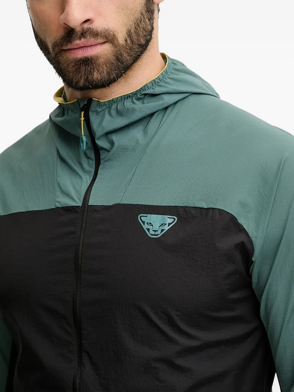 DYNAFIT Trainingsjack met logoprint Zwart
