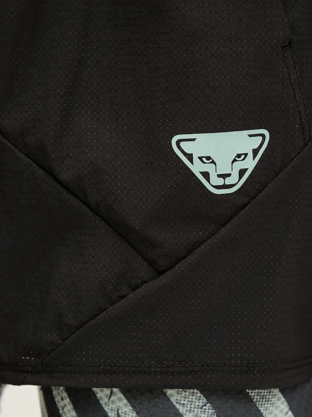 Dynafit Logo-detail Layered Running Shorts In Gray