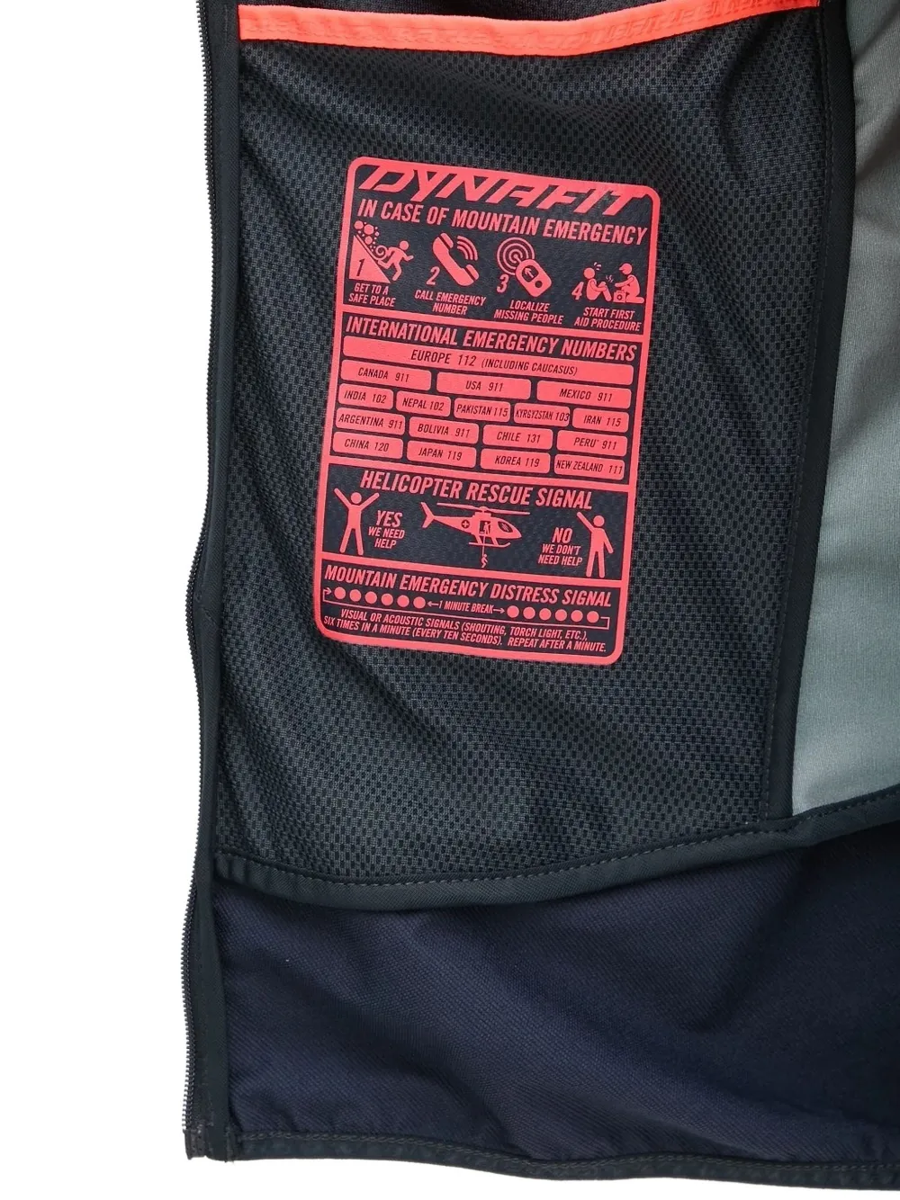 DYNAFIT Jack met capuchon Blauw