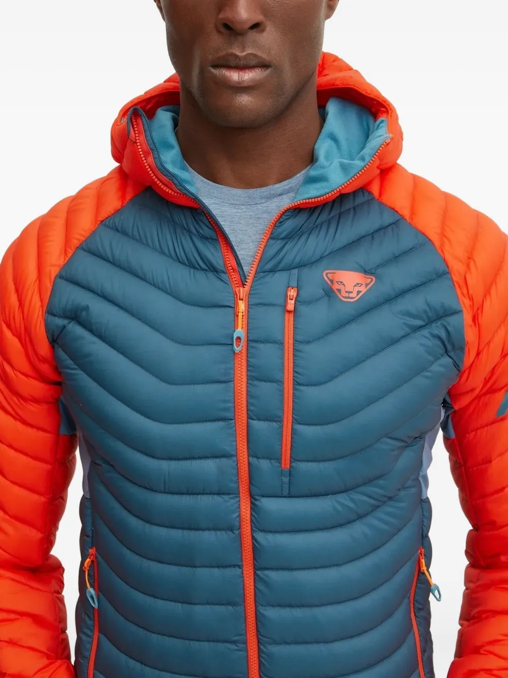 DYNAFIT Gevoerd jack met capuchon Blauw