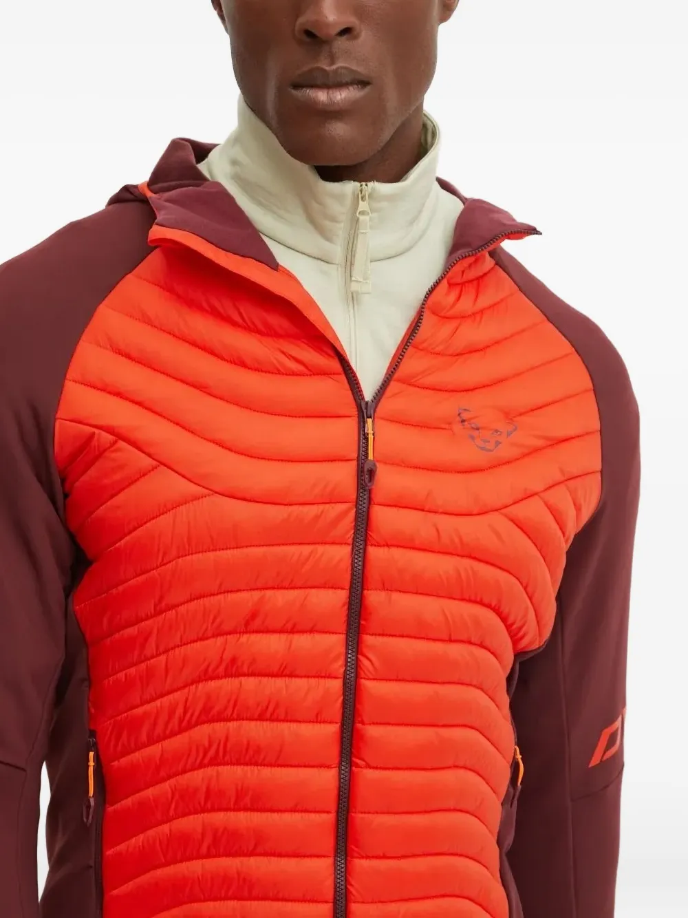 DYNAFIT Gevoerd jack met capuchon 4491 RED