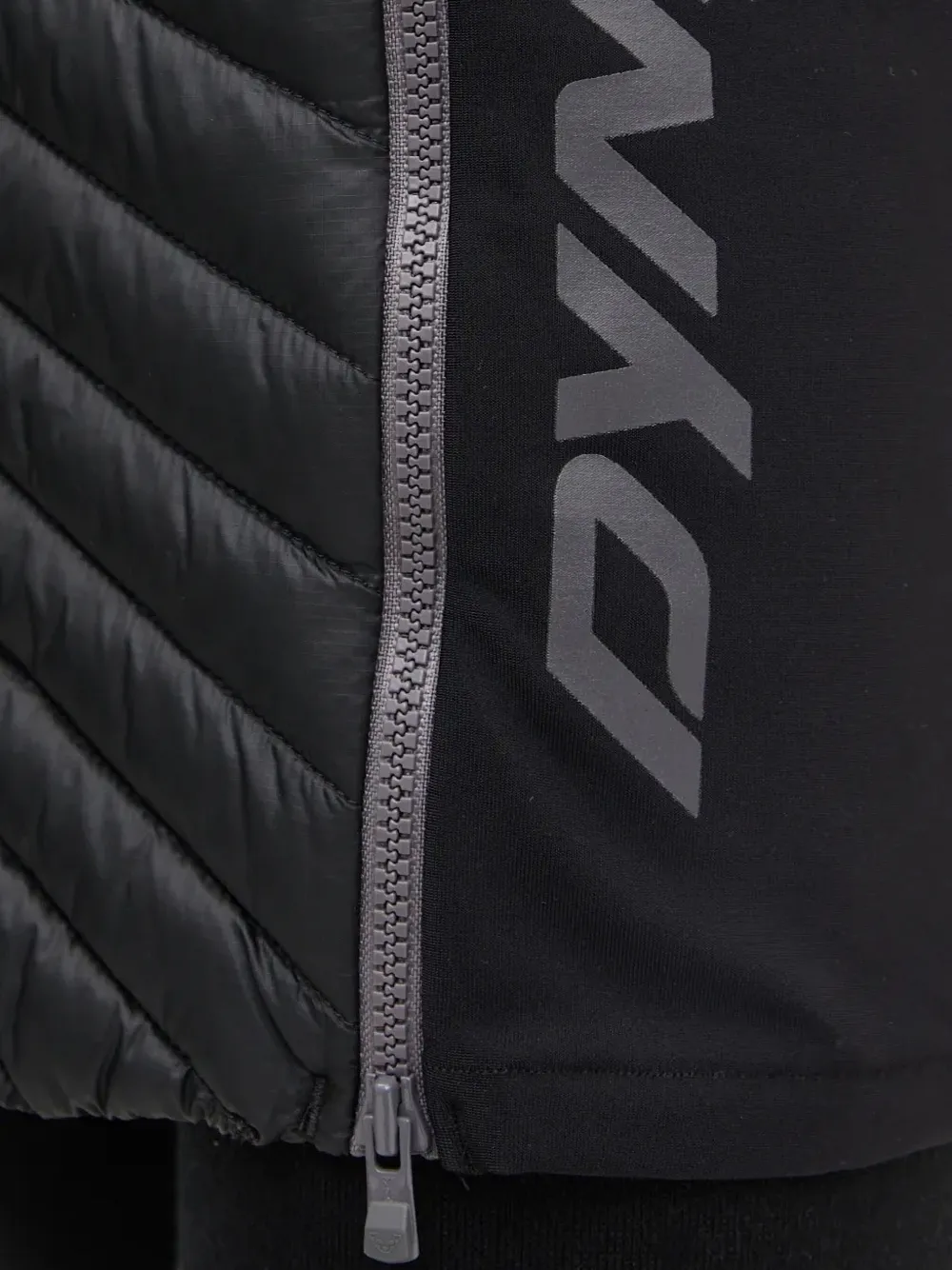 Dynafit Speed Insulation Quilted-panel Mini Skirt In Black