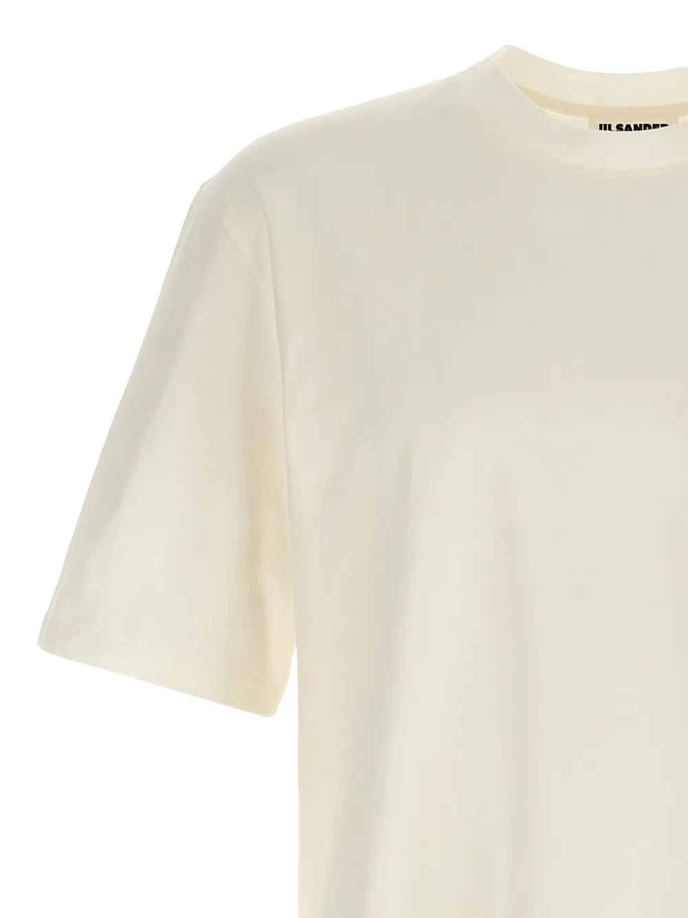 Jil Sander T-shirt met tekst Wit