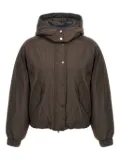 Brunello Cucinelli zip-up bomber jacket - Brown