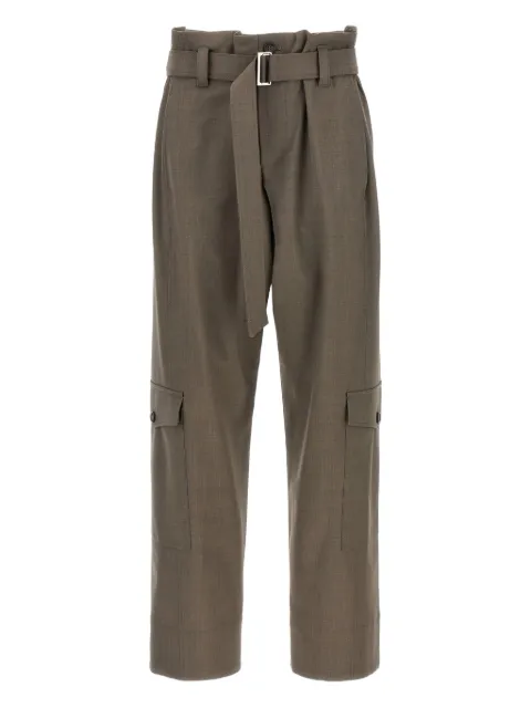 Brunello Cucinelli belted cargo trousers