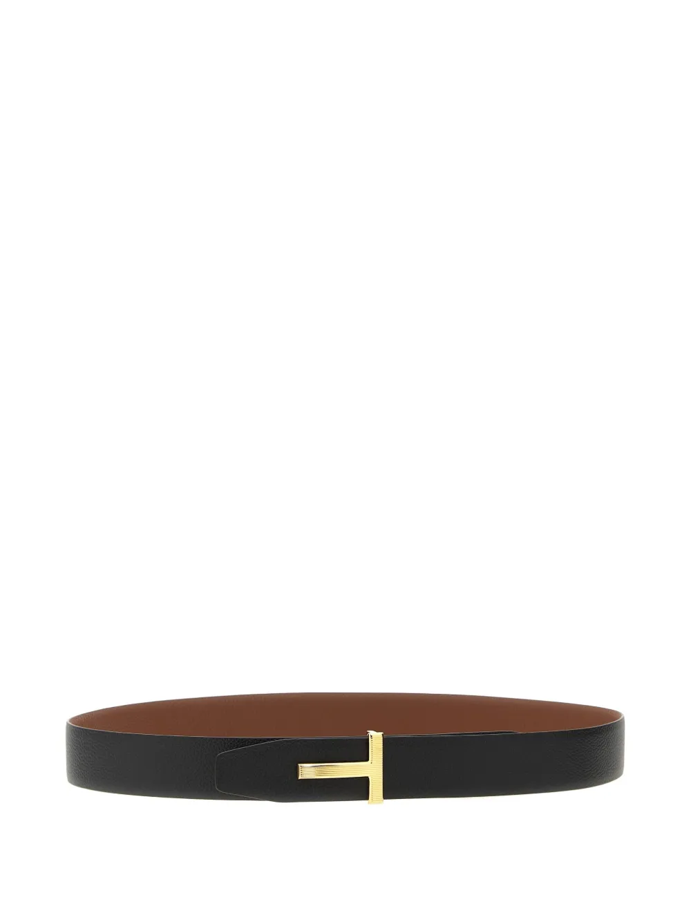 TOM FORD Riem met logogesp Bruin