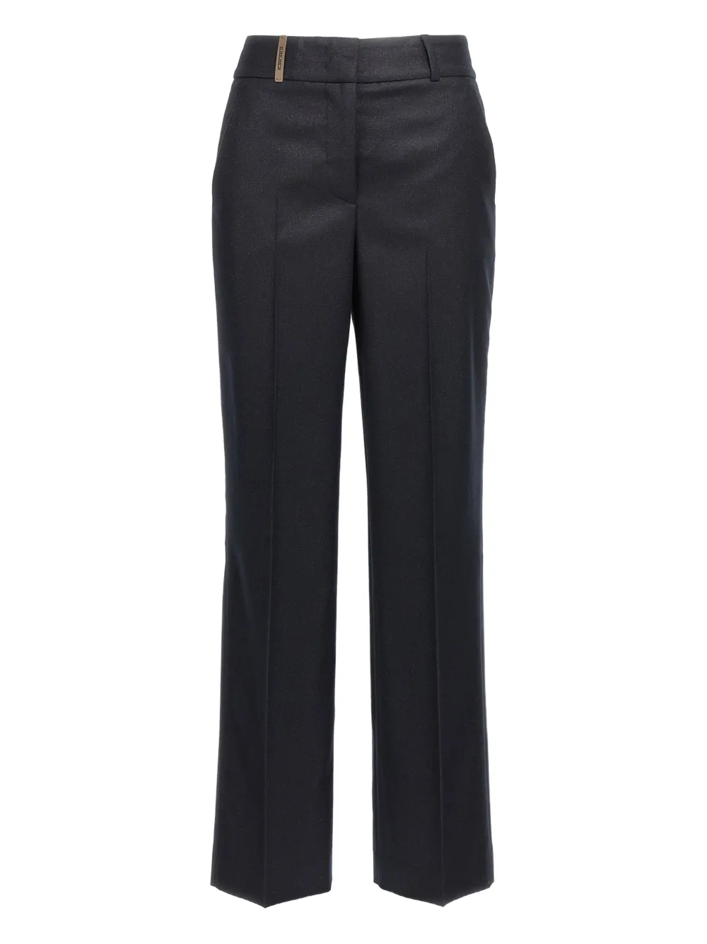 Peserico straight-leg trousers Blauw
