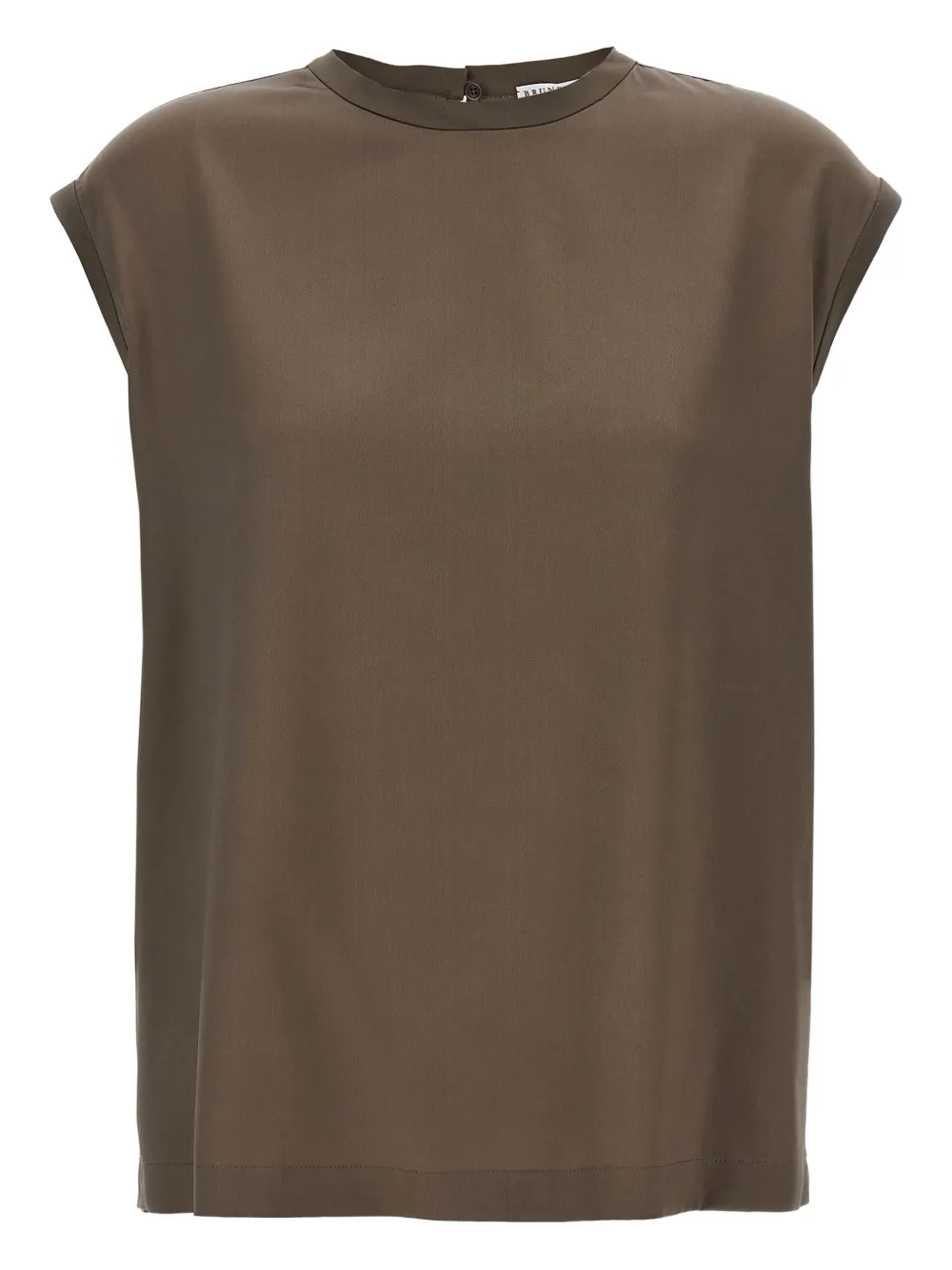 Brunello Cucinelli Monile t-shirt Bruin