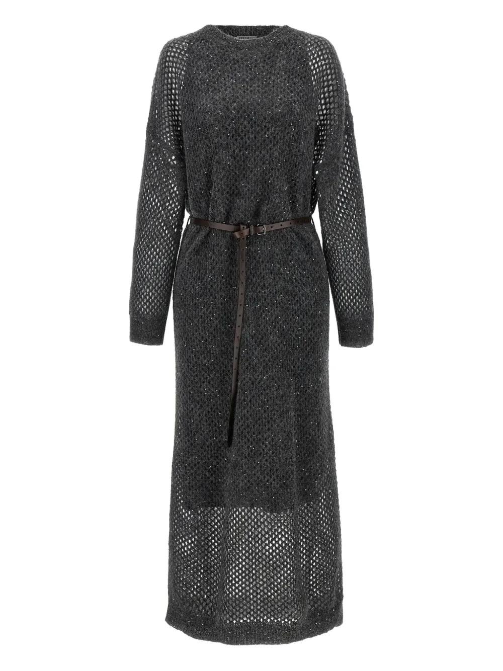 Brunello Cucinelli Dazzling jurk Grijs