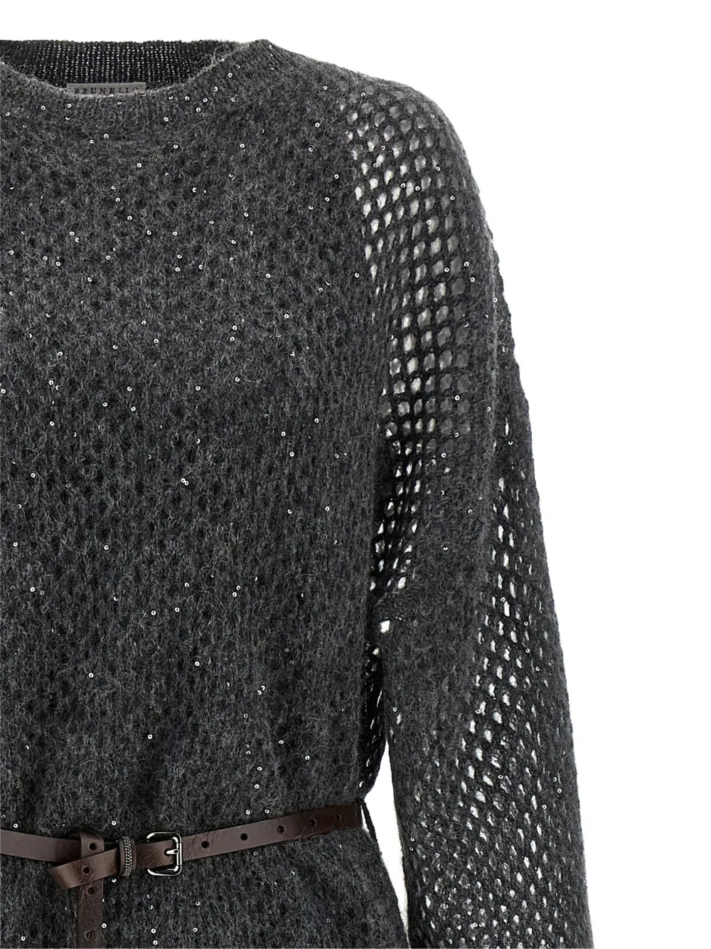 Brunello Cucinelli Dazzling jurk Grijs