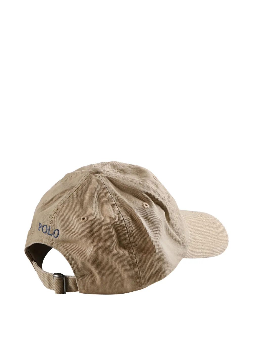 Polo Ralph Lauren embroidered cotton baseball cap Beige