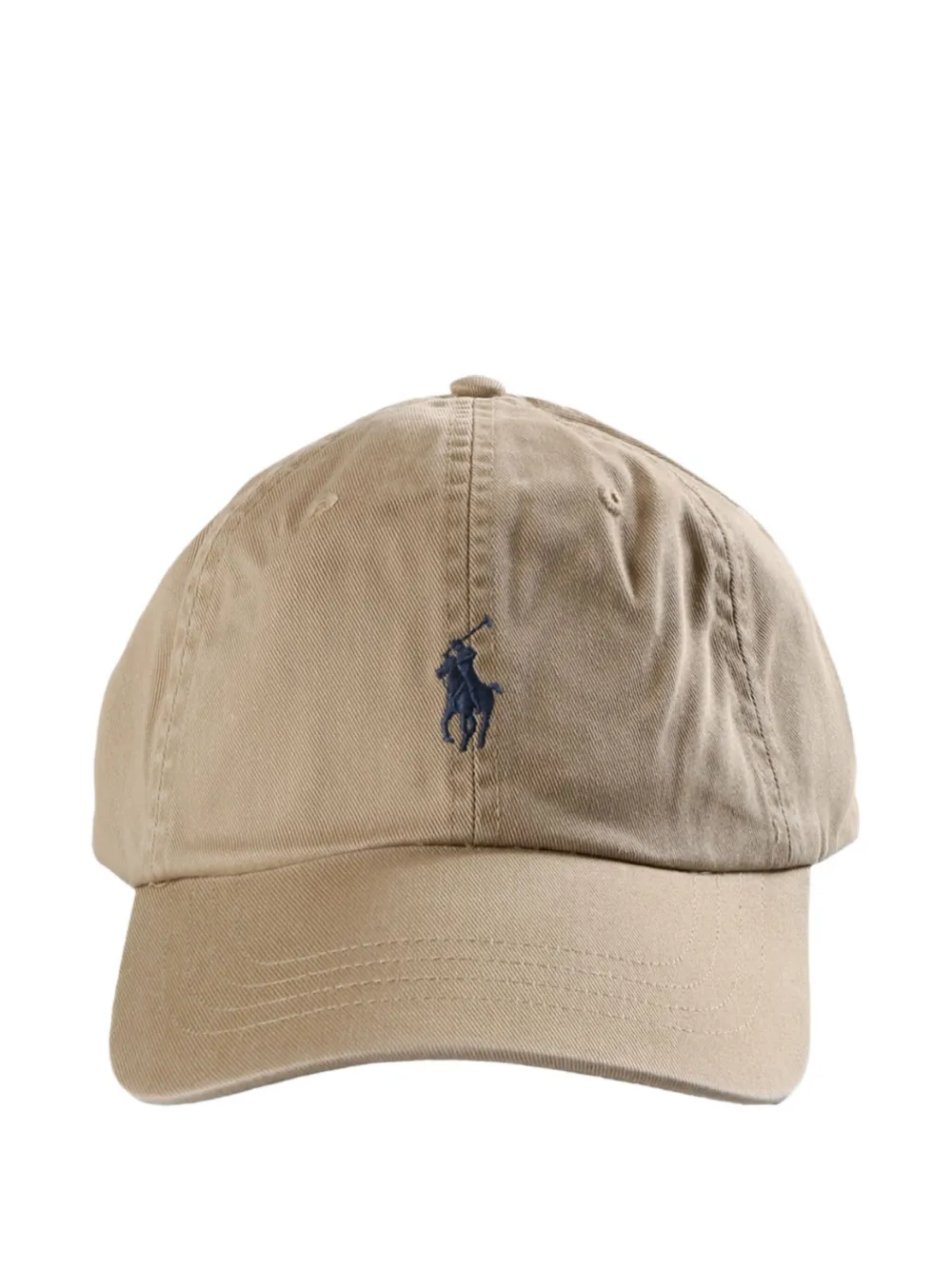 Polo Ralph Lauren embroidered cotton baseball cap Beige