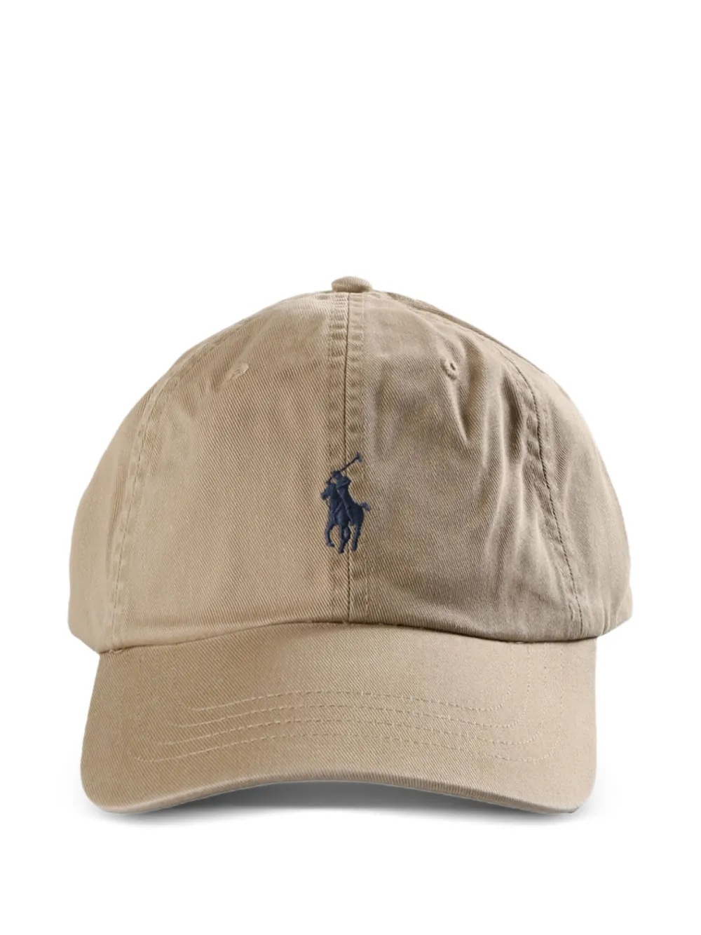 Polo Ralph Lauren embroidered cotton baseball cap Beige