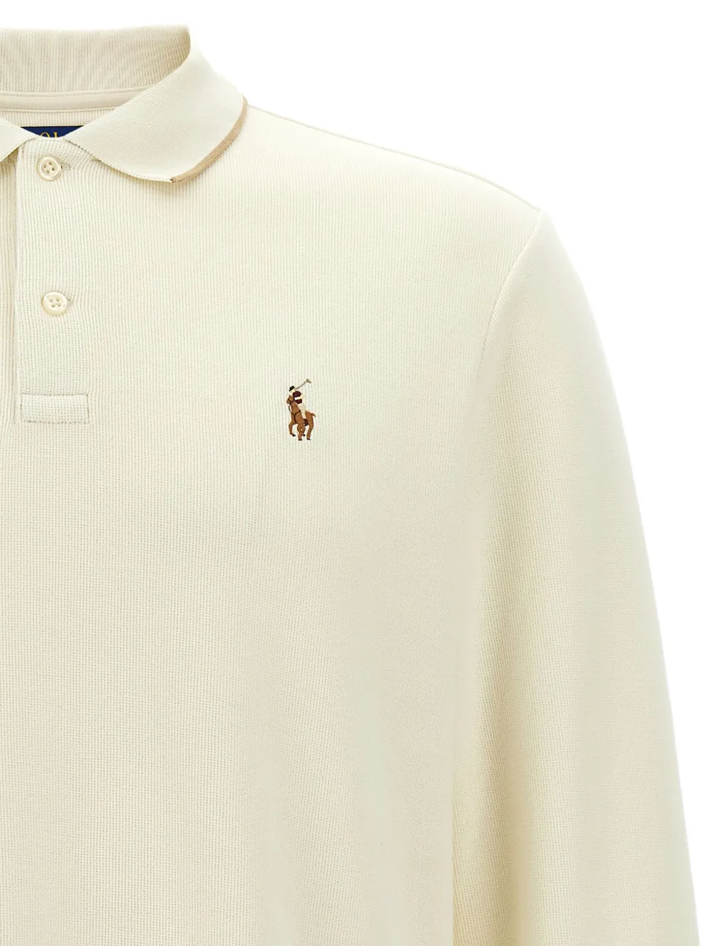 Polo Ralph Lauren Katoenen poloshirt Beige