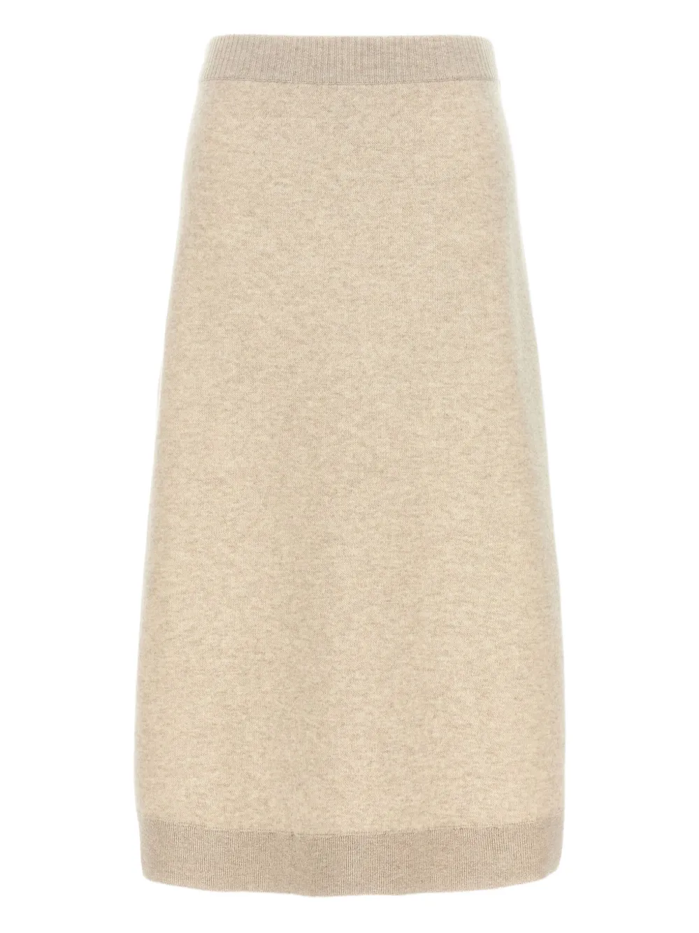 Brunello Cucinelli Rok van kasjmierblend Beige
