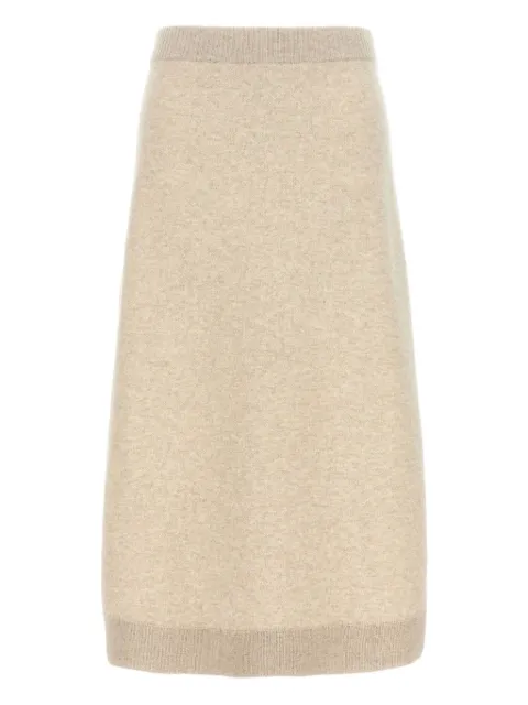 Brunello Cucinelli cashmere-blend skirt