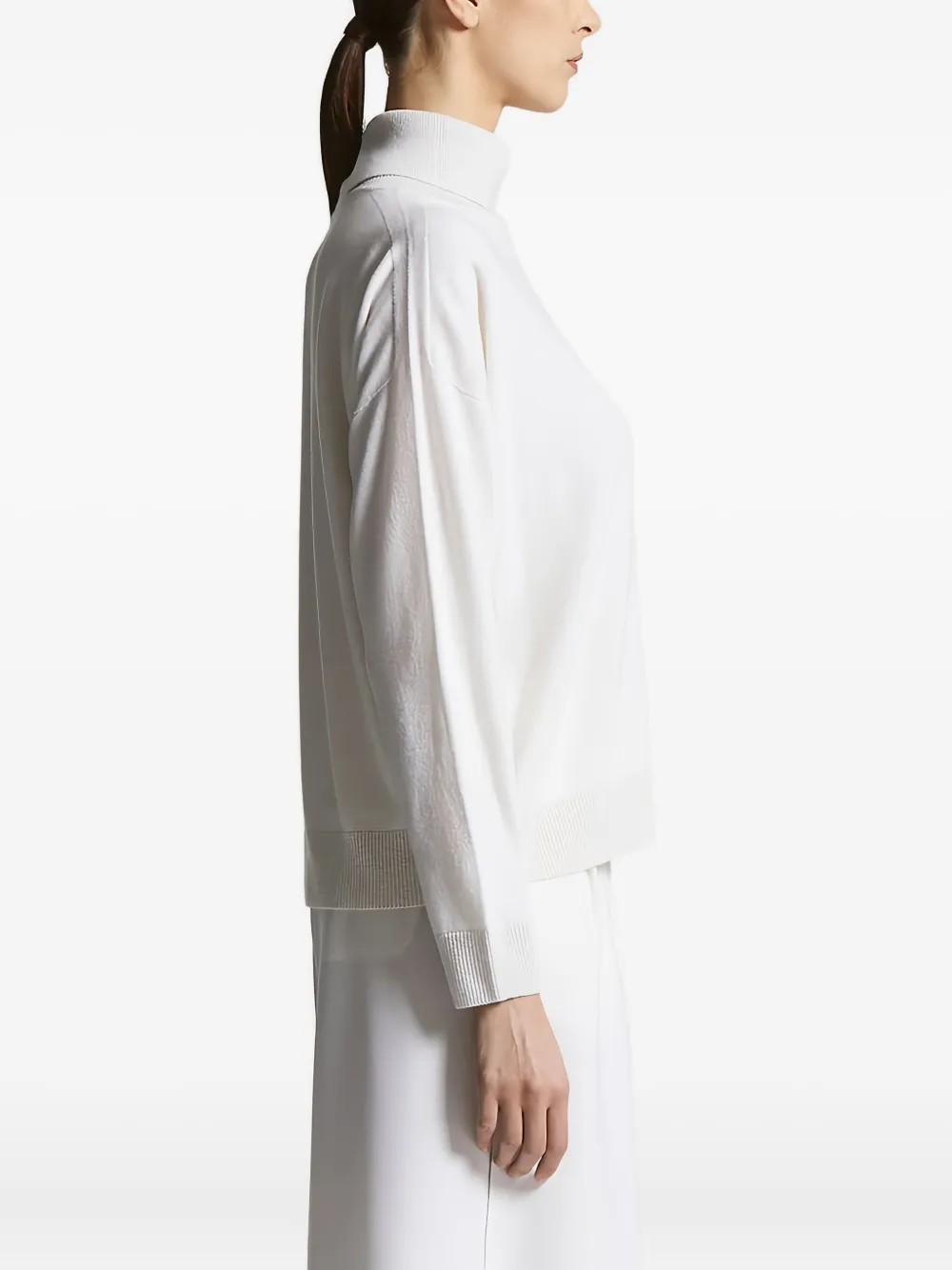 Peserico mock neck sweater | Knitted Sweaters | Image 2