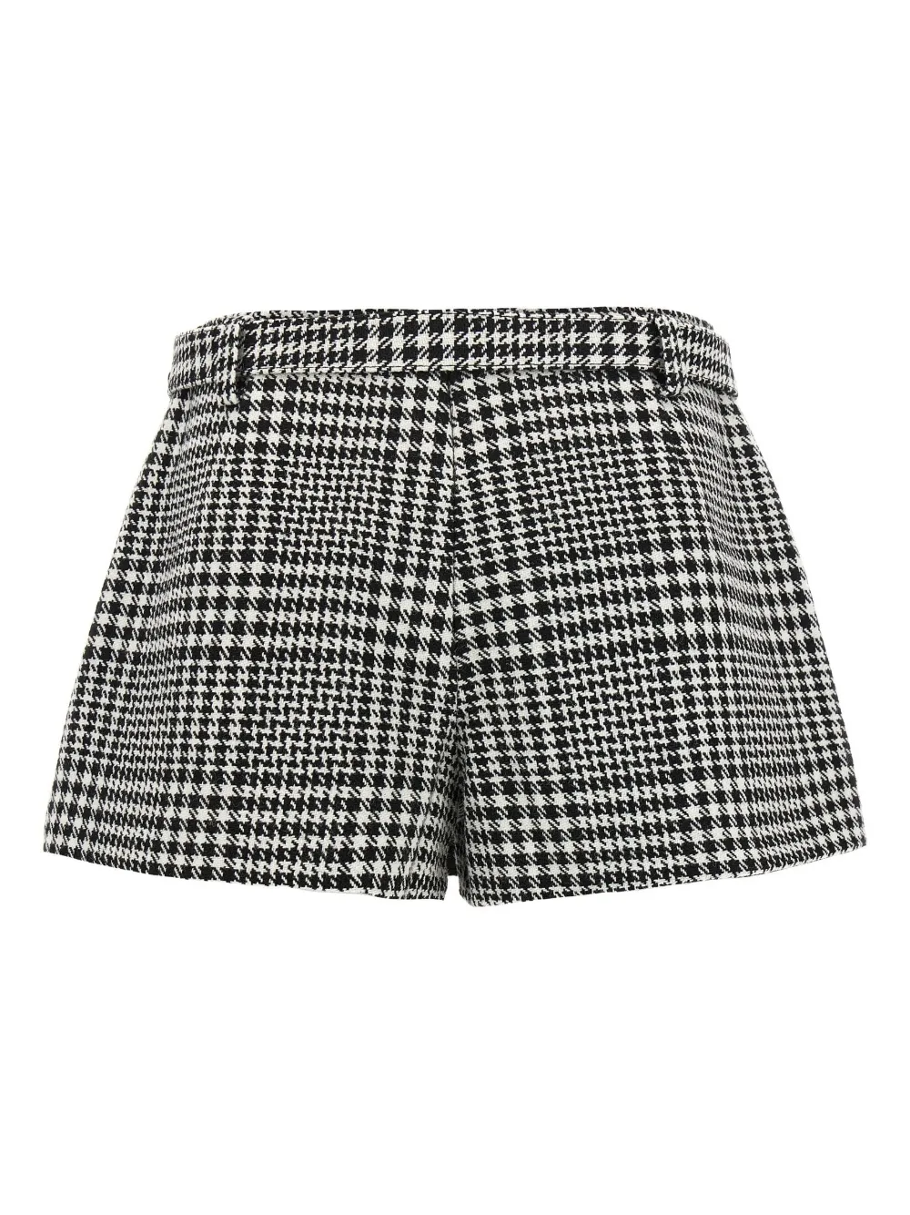 Self-Portrait houndstooth bouclé wool skort | Short Shorts | Image 2